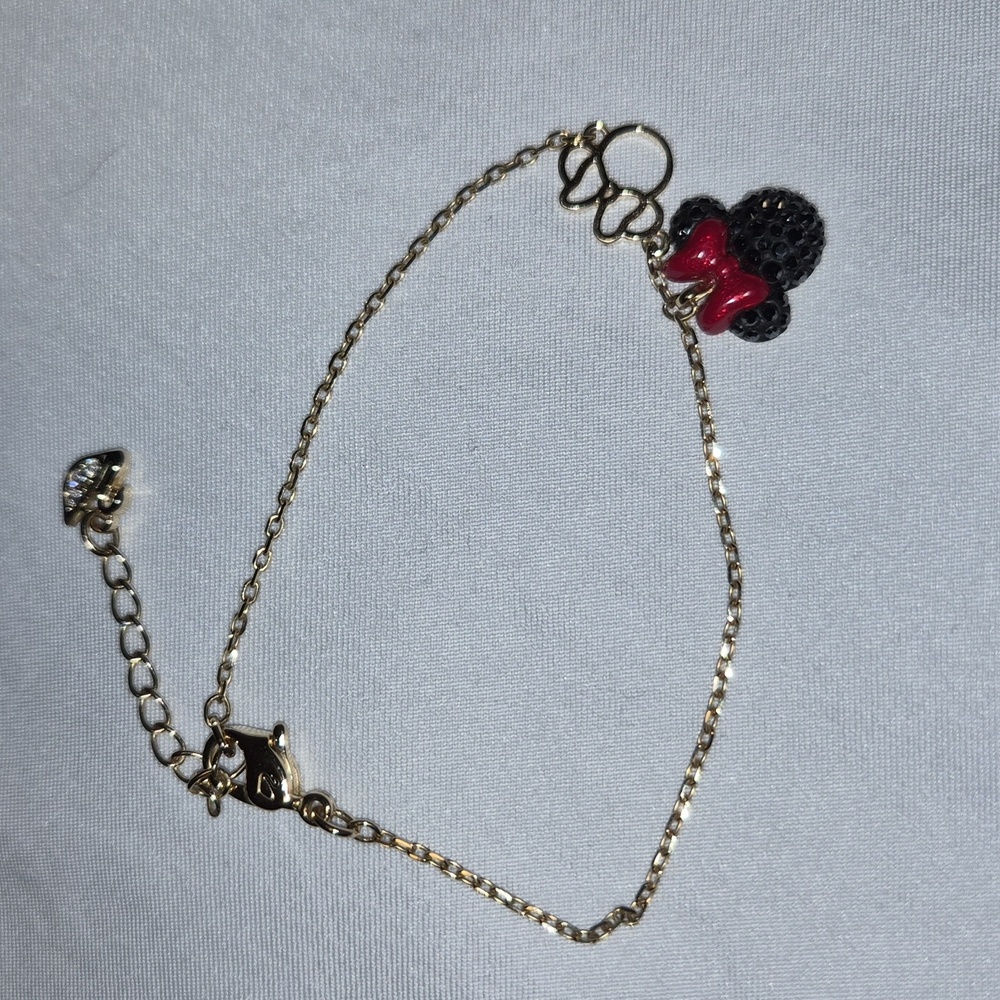 Swarovski Minnie Mouse Charm Bracelet